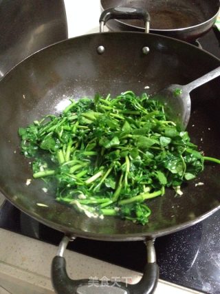 西洋菜的做法步骤：4