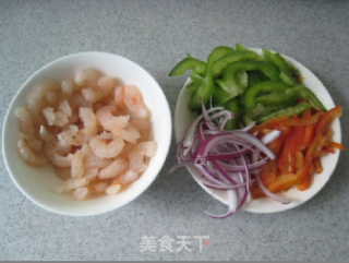 鲜虾芝心披萨的做法步骤：6