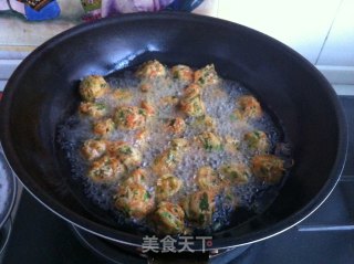 莲藕胡萝卜丸子的做法步骤：11