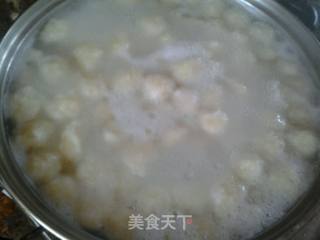 毛薯丸子的做法步骤：7
