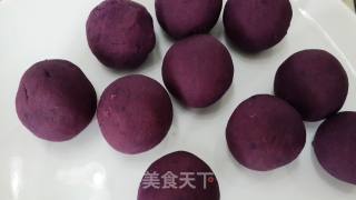 紫薯菊花包的做法步骤：8