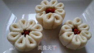 紫薯菊花包的做法步骤：15