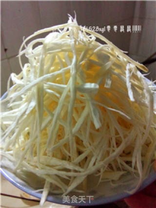 蒜香干煸杏鲍菇的做法步骤：3