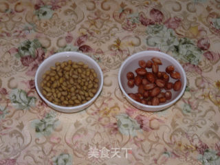 红枣核桃营养豆浆的做法步骤：2
