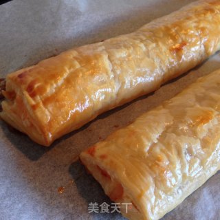 培根芝士酥卷的做法步骤：8