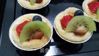 水果色拉塔的做法步骤：6