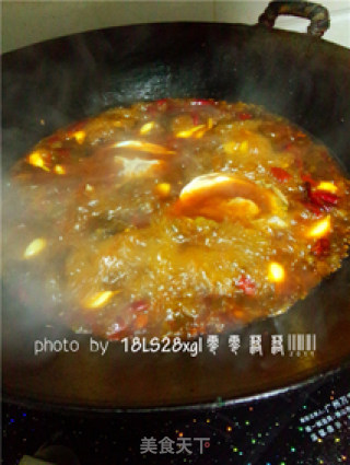 川菜：水煮鱼的做法步骤：14