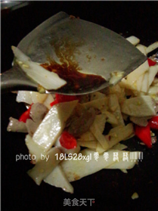 泡椒炒腰片——这样做出来的腰片不腥臊的做法步骤：14