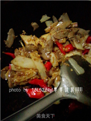 泡椒炒腰片——这样做出来的腰片不腥臊的做法步骤：16