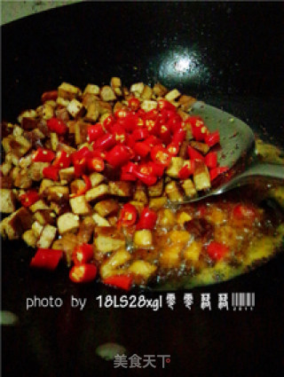 私房菜：韭菜炒豆干的做法步骤：8