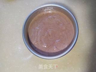 6寸可可戚风蛋糕的做法步骤：6