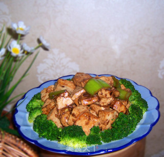 酱香豆腐---快手营养素菜的做法步骤：7
