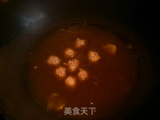 咖喱肉丸的做法步骤：3
