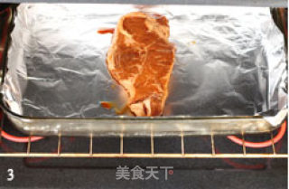 美式简易版懒人牛排的做法步骤：3