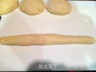 幸福豆沙面包圈&"鸡腿"面包的做法步骤：9