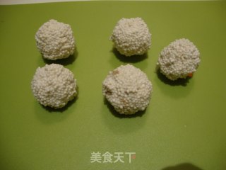 西米肉丸子的做法步骤：7