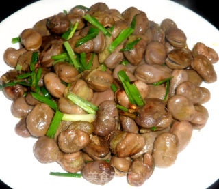 葱香嫩胡豆的做法步骤：7