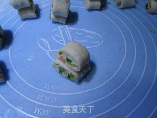 葱油小花卷的做法步骤：12