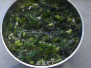 艾草煎蛋的做法步骤：6