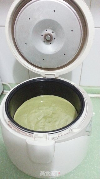 抹茶蛋糕的做法步骤：12