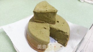 抹茶蛋糕的做法步骤：17
