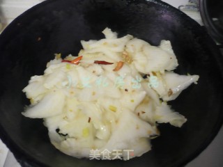 醋溜白菜帮的做法步骤：6