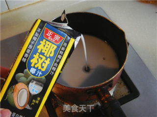 养颜木瓜椰汁冻的做法步骤：3