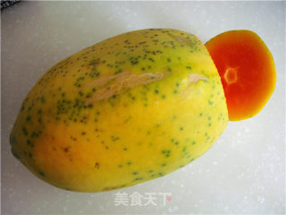 养颜木瓜椰汁冻的做法步骤：7