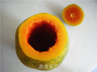 养颜木瓜椰汁冻的做法步骤：8