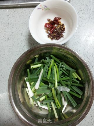 炝炒山药豆的做法步骤：2