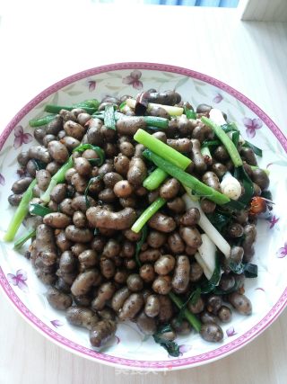 炝炒山药豆的做法步骤：6