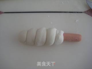 火腿肠卷的做法步骤：6