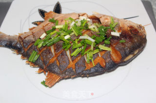 香煎银鲳鱼的做法步骤：6