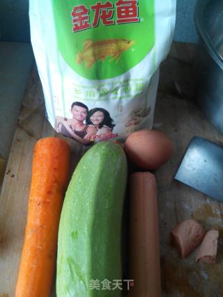蔬菜煎饼的做法步骤：1