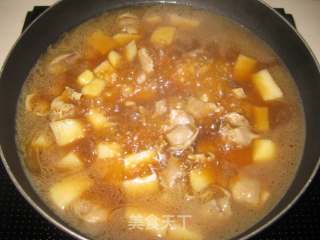 土豆炖鸡胗的做法步骤：7
