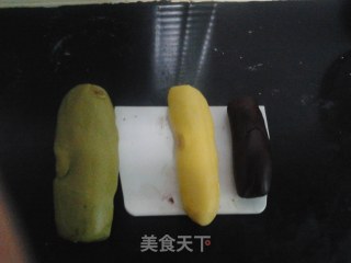 彩色熊猫饼干的做法步骤：6
