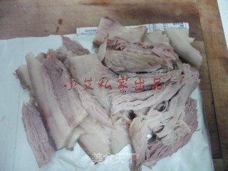 回锅肉的做法步骤：3