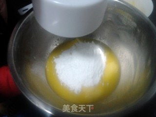 椰丝小饼的做法步骤：2