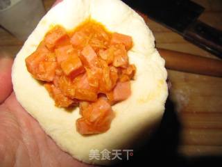 辣味金枪鱼面包的做法步骤：8
