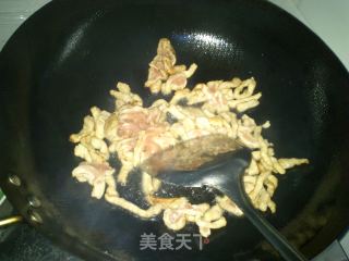 豆角炒肉丝的做法步骤：3