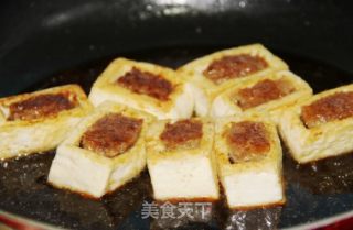 煎酿豆腐的做法步骤：7