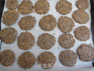芝麻红糖酥的做法步骤：9