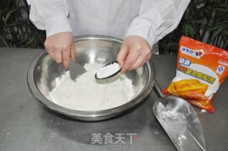 无矾油条的制作工艺的做法步骤：1