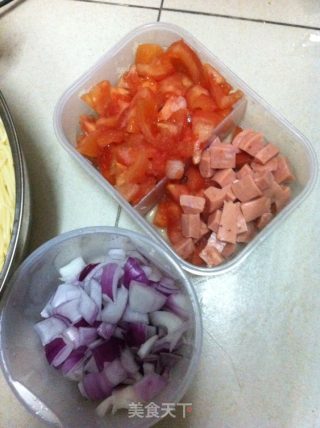 简单意大利肉碎面的做法步骤：2