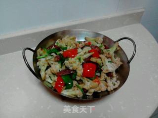 干锅花菜的做法步骤：3