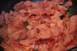 意大利培根芝士面的做法步骤：2