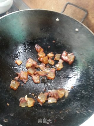 笋干炒腊肉的做法步骤：6