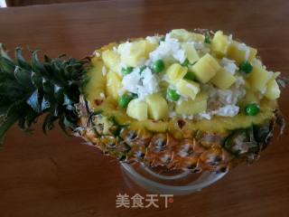 时令菠萝饭的做法步骤：4
