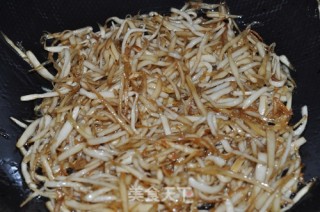 蒜香干煸杏鲍菇的做法步骤：5