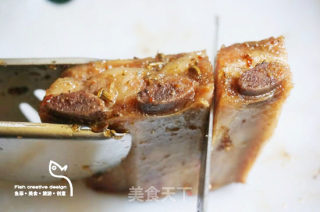 烤双菜“带骨羊排 土豆”的做法步骤：7